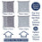 Vi Linen 2Pk - Mix and Match, Front and Back