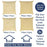 An Linen 2Pk - Mix and Match, Front and Back