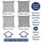 An Linen 2Pk - Mix and Match, Front and Back