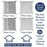 Vi Linen 2Pk - Mix and Match, Front and Back
