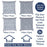 An Linen 2Pk - Mix and Match, Front and Back