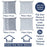 Vi Linen 2Pk - Mix and Match, Front and Back
