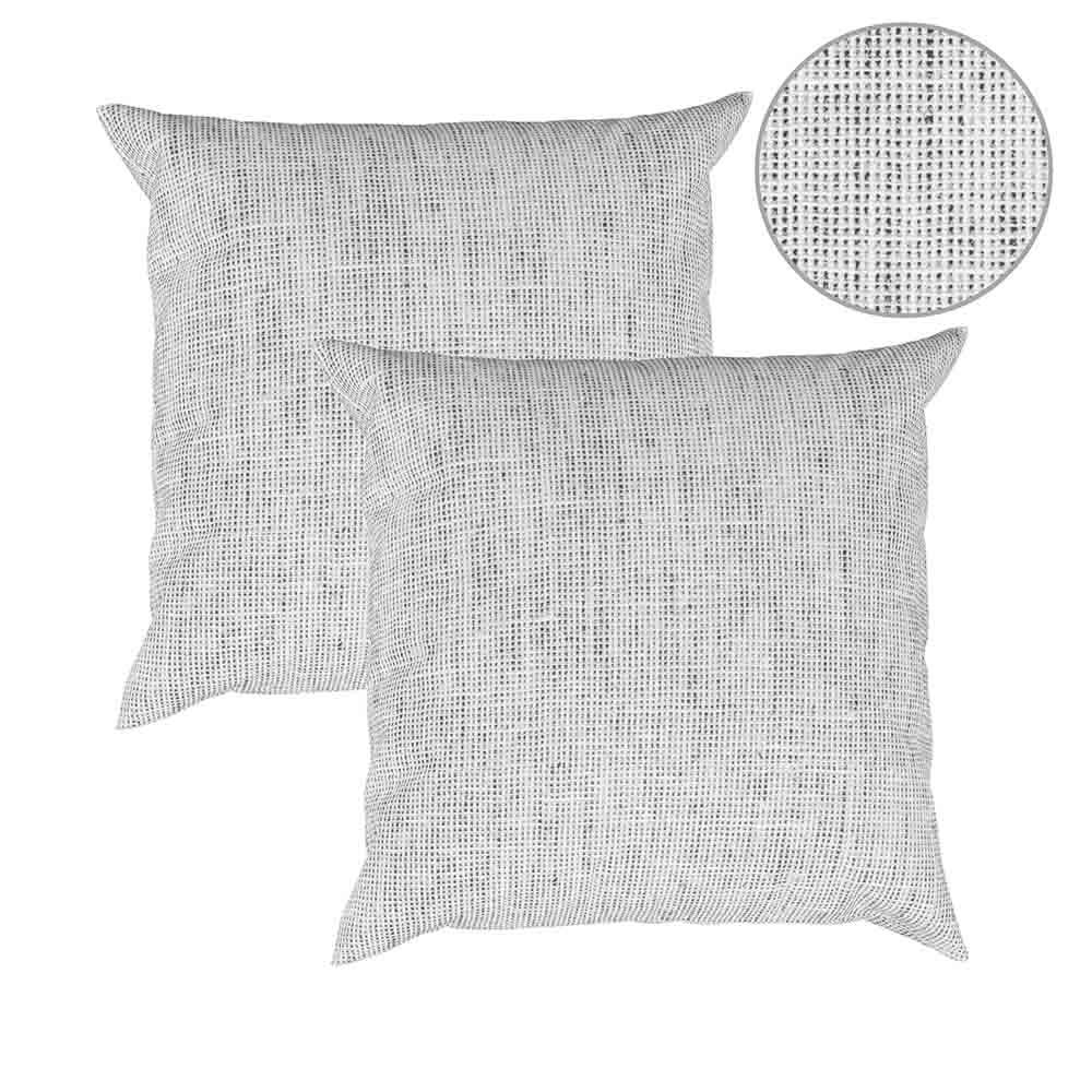 JR Linen 2Pk- Back of Pillow - Linen