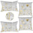 Ava 4 Pack Pillow Covers