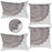Ira 4 Pack Pillow Covers