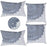 Ira 4 Pack Pillow Covers