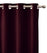 Ava Velvet Plush Sheen Pair of Curtain Panels with FREE Curtain Rod