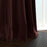 Ava Velvet Plush Sheen Pair of Curtain Panels with FREE Curtain Rod