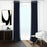 Ava Velvet Plush Sheen Pair of Curtain Panels with FREE Curtain Rod