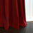 Ava Velvet Plush Sheen Pair of Curtain Panels with FREE Curtain Rod