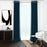 Ava Velvet Plush Sheen Pair of Curtain Panels with FREE Curtain Rod
