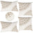 Amy 4 Pack Pillow Covers