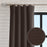 Blaine Burlap Over Sized 1/4 Inch Repeat Textured Weave Unlined Curtain Panel