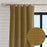 Blaine Burlap Over Sized 1/4 Inch Repeat Textured Weave Unlined Curtain Panel