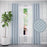 Pair of Blair Textured Curtains and Pair of Sheers