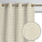 York Textured Weave Unlined Curtain Panel