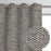 Wiley Textured Woven Tweed Burlap Boucle Unlined Curtain Panel