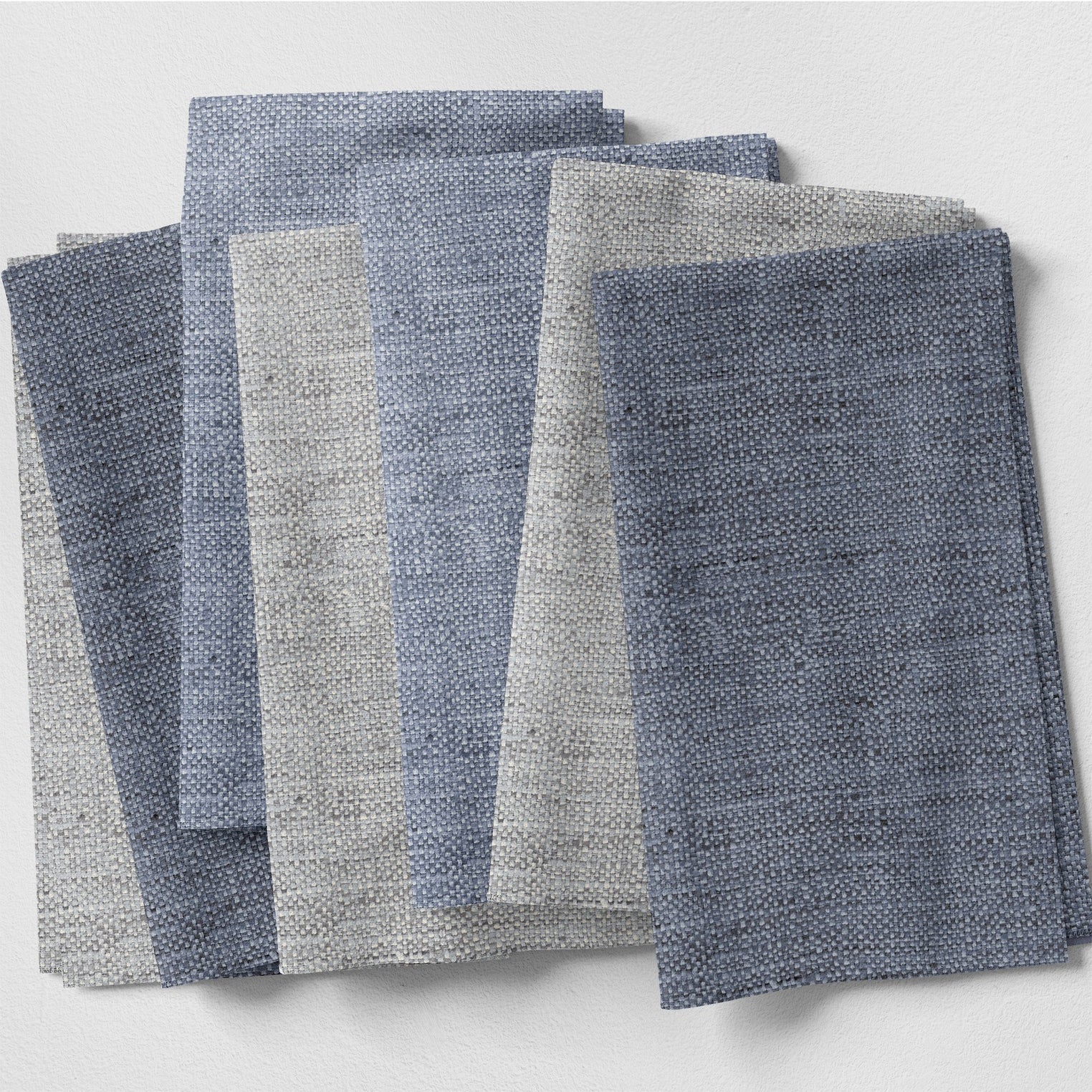 Conner Textured Linen Print Fabric