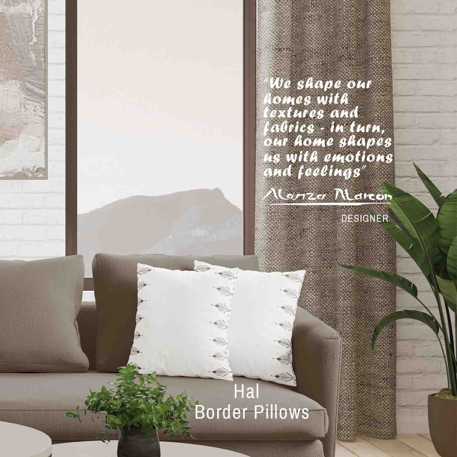 Gemma Linen Textured Unlined Curtain Panel (Blackout Available)