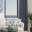 Pair Light Filtering Harlow Linen Burlap Unlined Semi Sheer Curtain Panel (Blackout Available)