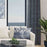 Pair Light Filtering Harlow Linen Burlap Unlined Semi Sheer Curtain Panel (Blackout Available)