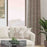 Pair Light Filtering Harlow Linen Burlap Unlined Semi Sheer Curtain Panel (Blackout Available)
