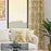 Pair Light Filtering Modern Limited Edition Isla Ikat Unlined Curtain Panel (Blackout Available)