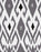 Modern Limited Edition Isla Ikat Unlined Curtain Panel (Blackout Available)