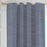 Pair of Kaia Blackout Drapery Panels and Free Rod