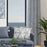 Pair Light Filtering Landon Linen Burlap Unlined Curtain Panel (Blackout Available)