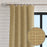 Laurel Linen Textured Weave Unlined Curtain Panel