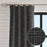 Laurel Linen Textured Weave Unlined Curtain Panel
