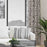 Light Filtering Remi Tribal Unlined Curtain Panel (Blackout Available)
