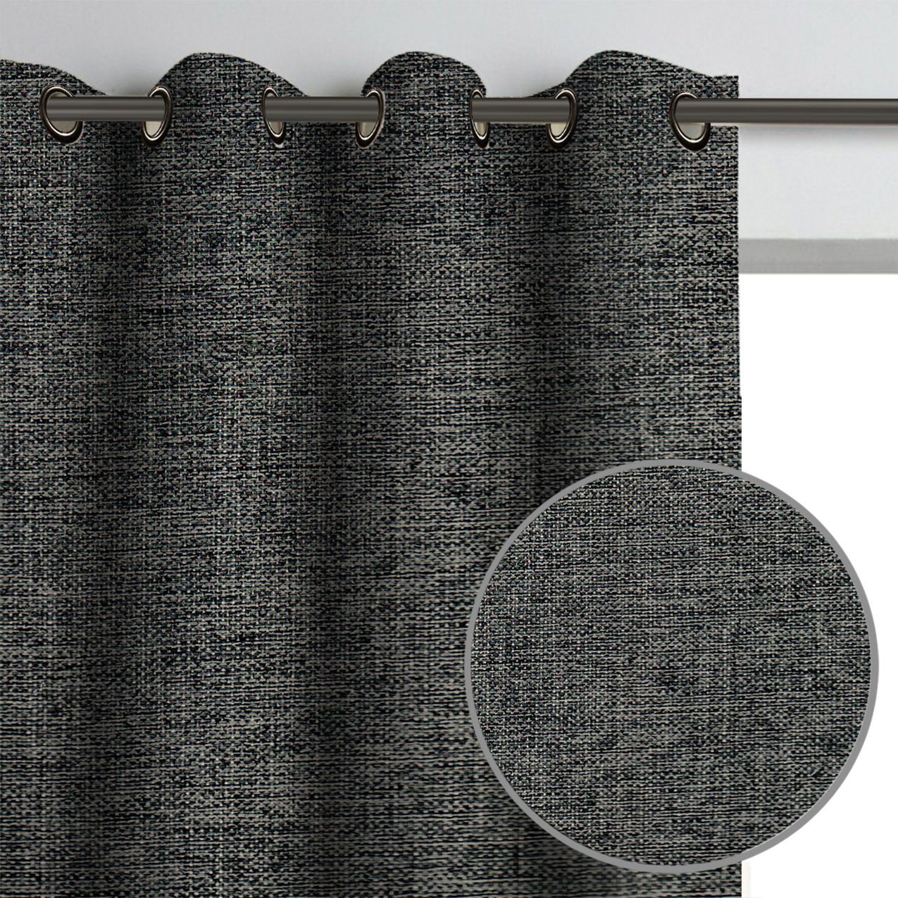 Unlined Drapery Gray Drapery - Our Favorite Gray Drapes & Curtains Unlined Collection ...