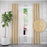 Pair of Urban Luster Abstract Curtains and Pair of Sheers