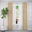 Pair of Urban Luster Abstract Curtains and Pair of Sheers