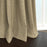 Pair Webster Woven Tweed Burlap Textured Curtain Panels with FREE Curtain Rod