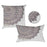 Ira 2 Pack Pillow Covers