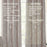 Pair Light Filtering Landon Linen Burlap Unlined Curtain Panel (Blackout Available)