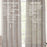 Pair Light Filtering Zara Linen Texture Unlined Light Filtering Curtain Panel (Blackout Available)