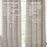 Pair Light Filtering Zara Linen Texture Unlined Light Filtering Curtain Panel (Blackout Available)