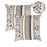 Hara Kriss Cyrus & Leila Tribal & Tweed Pillow Cover Set