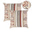 Hara Kriss Cyrus & Leila Tribal & Tweed Pillow Cover Set