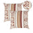 Hara Kriss Cyrus & Leila Tribal & Tweed Pillow Cover Set