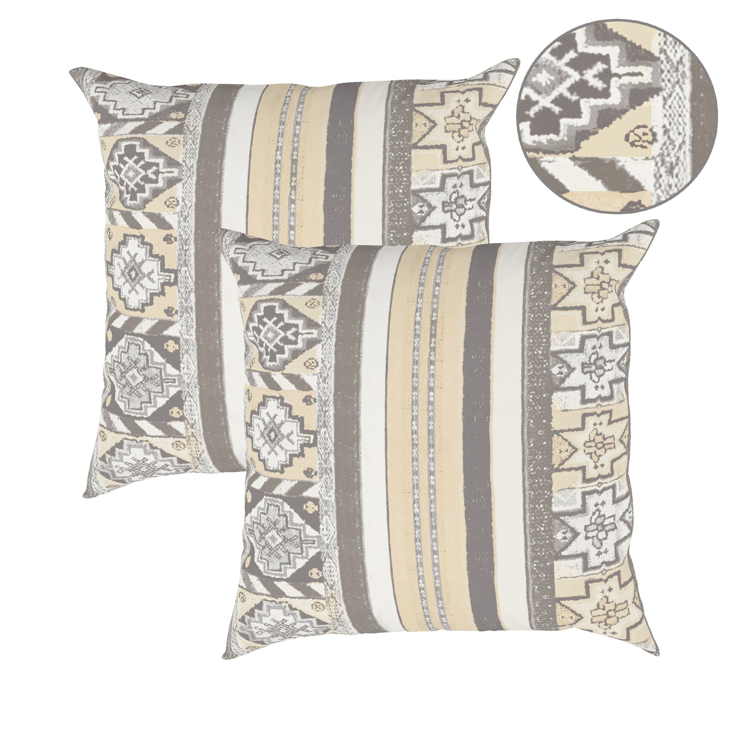 2 Kris Linen Pillows