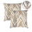 Hara Kriss Cyrus & Leila Tribal & Tweed Pillow Cover Set