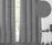 Pair Light Filtering Zara Linen Texture Unlined Light Filtering Curtain Panel (Blackout Available)