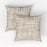Hara Kriss Cyrus & Leila Tribal & Tweed Pillow Cover Set
