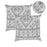 Li Linen 2Pk - Front of Pillow - Patterned