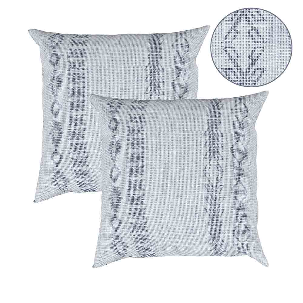  Al Linen 2Pk - Front of Pillow - Patterned